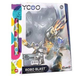 Λαμπάδα AS Company Silverlit Ycoo Robo Blast Τηλεκατευθυνόμενα Ρομπότ Μαύρο