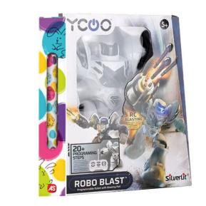 Λαμπάδα AS Company Silverlit Ycoo Robo Blast Τηλεκατευθυνόμενα Ρομπότ Λευκό