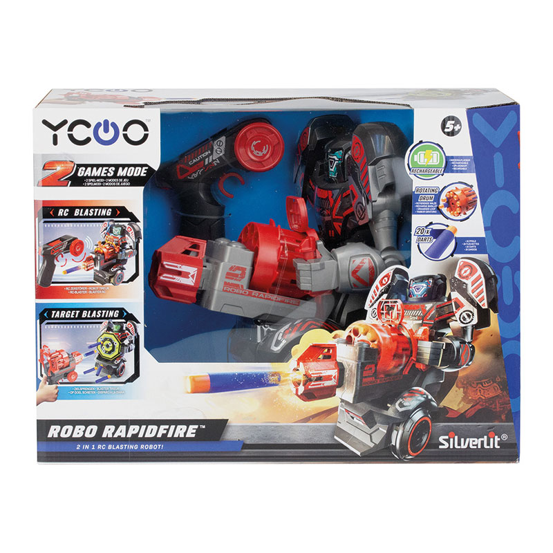 AS Company Τηλεκατευθυνόμενo Ρομπότ - Robo Rapifire 7530-88528