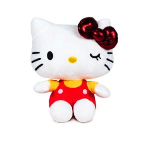 Giochi Preziosi Hello Kitty 50th Anniversary Λούτρινο 16cm Rojo Κόκκινος Φιόγκος