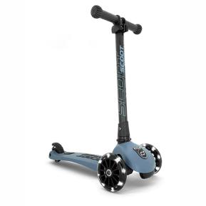 Scoot & Ride Παιδικό Πατίνι HighWayKick 3 Led Steel 96347