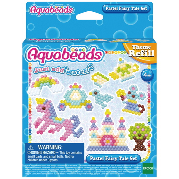 Aquabeads Theme Refill Pastel Fairy Tale Set 31506