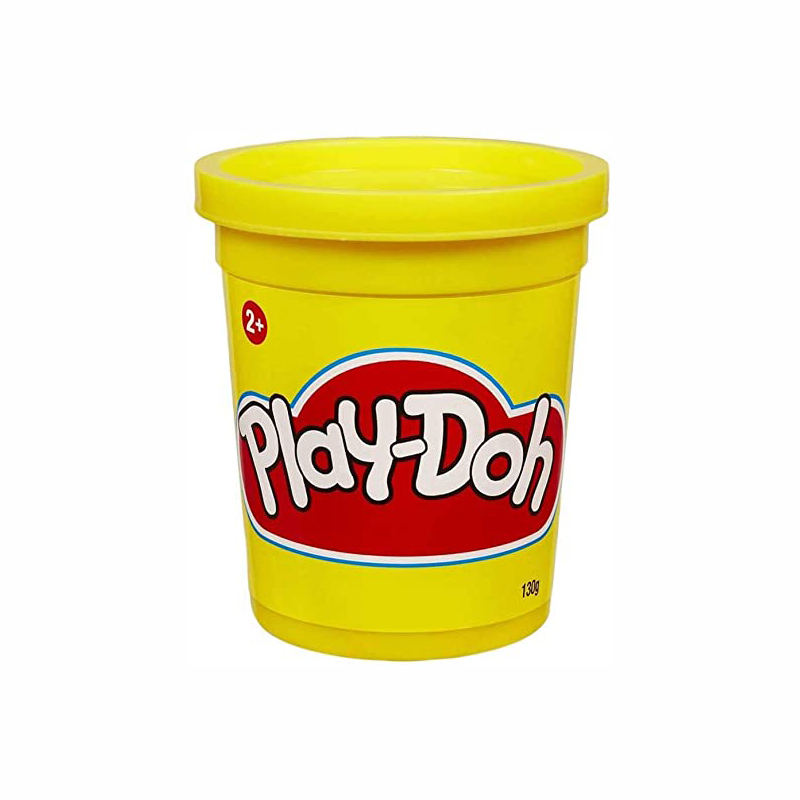Hasbro Play-Doh Μονό Βαζάκι Κίτρινο 112gr