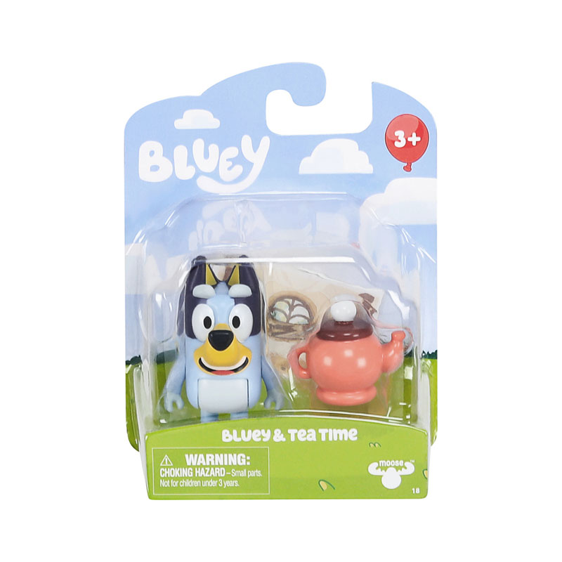 Giochi Preziosi Bluey Φιγούρα Bluey & Tea Time 6cm