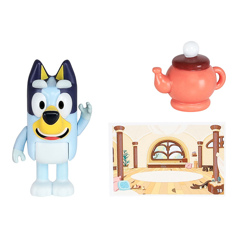 Giochi Preziosi Bluey Φιγούρα Bluey & Tea Time 6cm