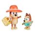 Giochi Preziosi Bluey Φιγούρες 6cm 2 Pack Παραλία - Beach Day