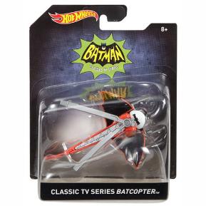 Mattel Hot Wheels Συλλεκτικό Αυτοκινητάκι Batman Classic TV Series Batcopter