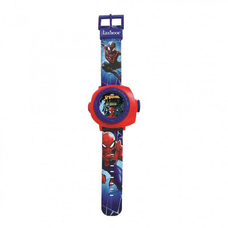 Lexibook Ψηφιακό Ρολόι Χειρός Spider-Man Digital Projection Watch with 20 images DMW050SP