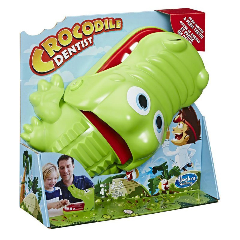 Hasbro Επιτραπέζιο Παιχνίδι Crocodile Dentist E4898