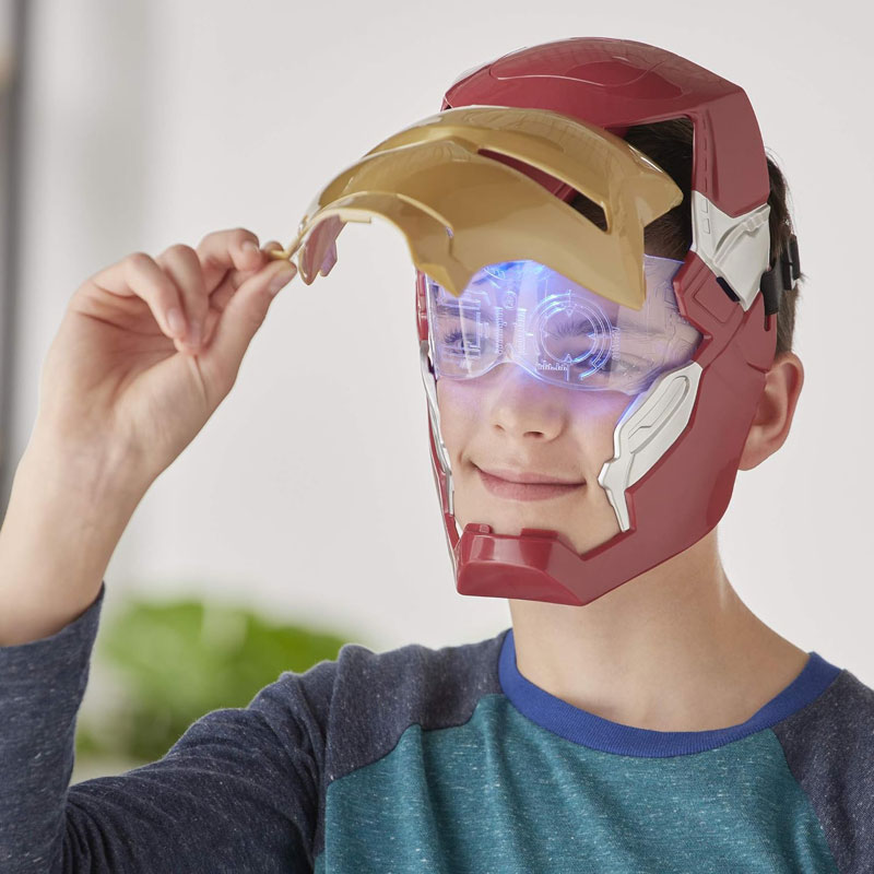 Λαμπάδα Hasbro Marvel Iron Man Flip Up FX Mask E6502