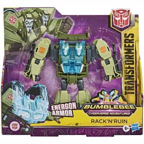 Hasbro Transformers Cyberverse Adventures Energy Armor Rack ' N' Run 14cm