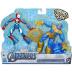 Hasbro Marvel Avengers Bend And Flex Iron Patriot Vs. Thanos Toy Dualpack 15cm E9197