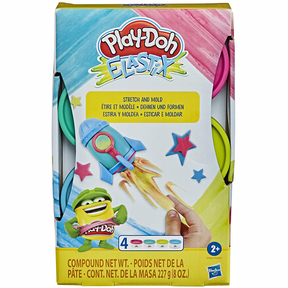Hasbro Play-Doh Stretch Elastix Bright