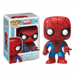 Funko Pop! Marvel Universe Spider-Man Vinyl Bobble-Head Figure # 03 Vinyl Figure
