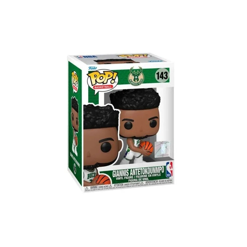 Funko Pop! Basketball NBA: Milwaukee Bucks-Giannis Antetokounmpo #143 (2021) Vinyl Figure