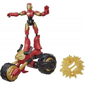 Hasbro Marvel Avengers Bend And Flex, Flex Rider Iron Man Και Μοτοσικλέτα 2 Σε 1 F0244