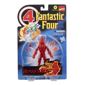 Hasbro Marvel Legends Retro Fantastic Four Human Torch F0351