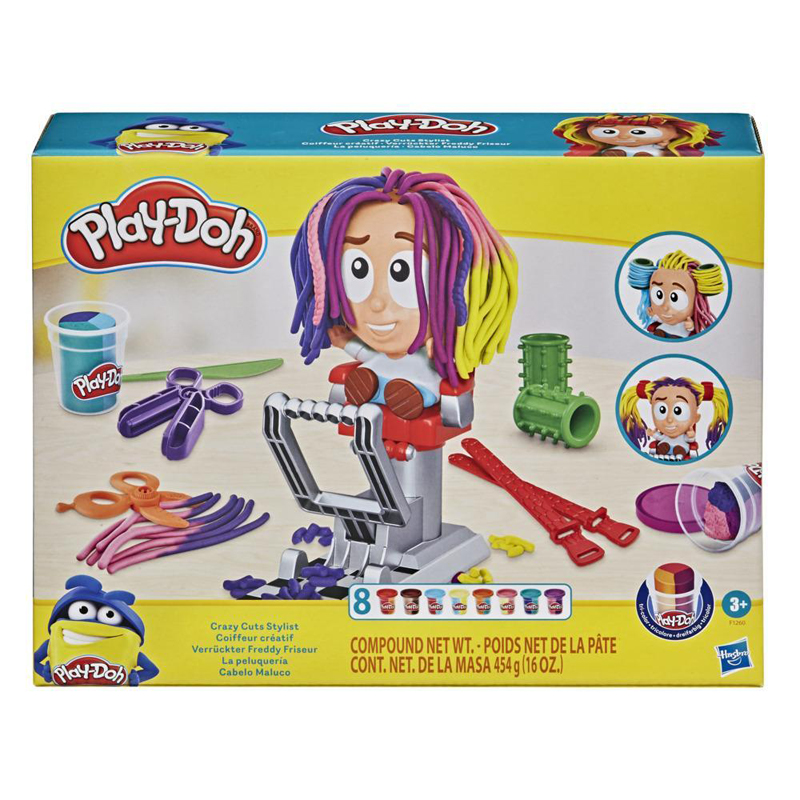Hasbro Play-Doh  Crazy Cuts Stylist Hair Salon F1260