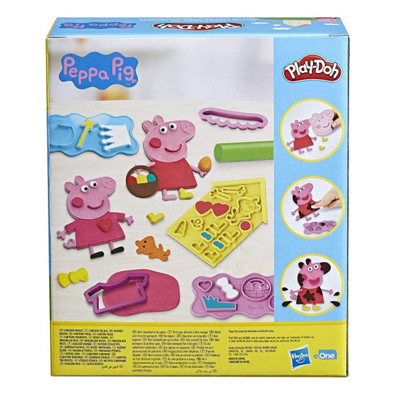 Λαμπάδα Hasbro Play-Doh Peppa Pig Σετ Με 9 Δοχεία και 11 Αξεσουάρ F1497
