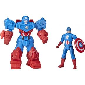 Hasbro Marvel Avengers Mech Strike Deluxe Suit Captain America 20cm (F0262)