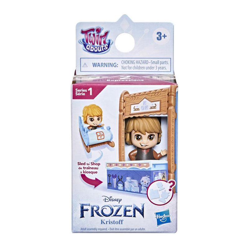 Hasbro Frozen 2 Twirlabouts Φιγούρα 4,5cm Kristoff & αξεσουάρ