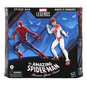 Hasbro Marvel Legends Series Spiderman & Marvel's Spinneret F3456