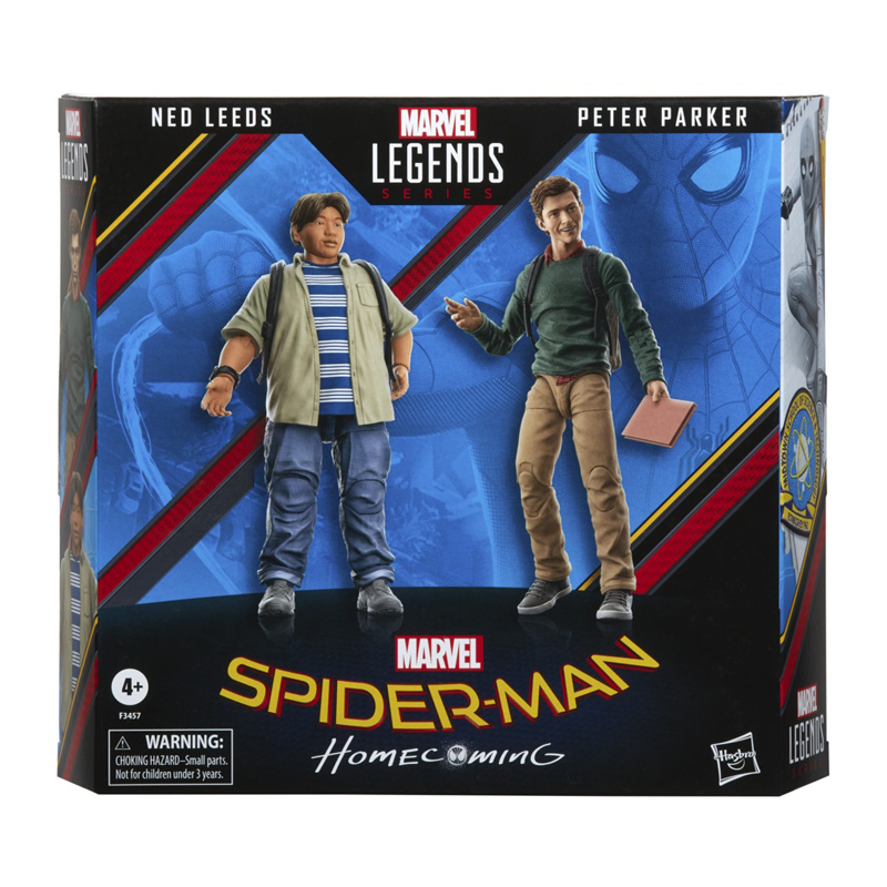 Hasbro Marvel Legends Series Spider-Man 60th Anniversary Peter Parker and Ned Leeds F3457