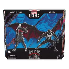 Hasbro Marvel Legends Series Spider-Man 60th Anniversary Marvels Knull and Venom F3466