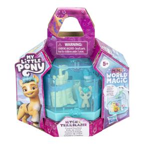 Hasbro My Little Pony Mini World Magic Crystal Keychain Hitch Trailblazer