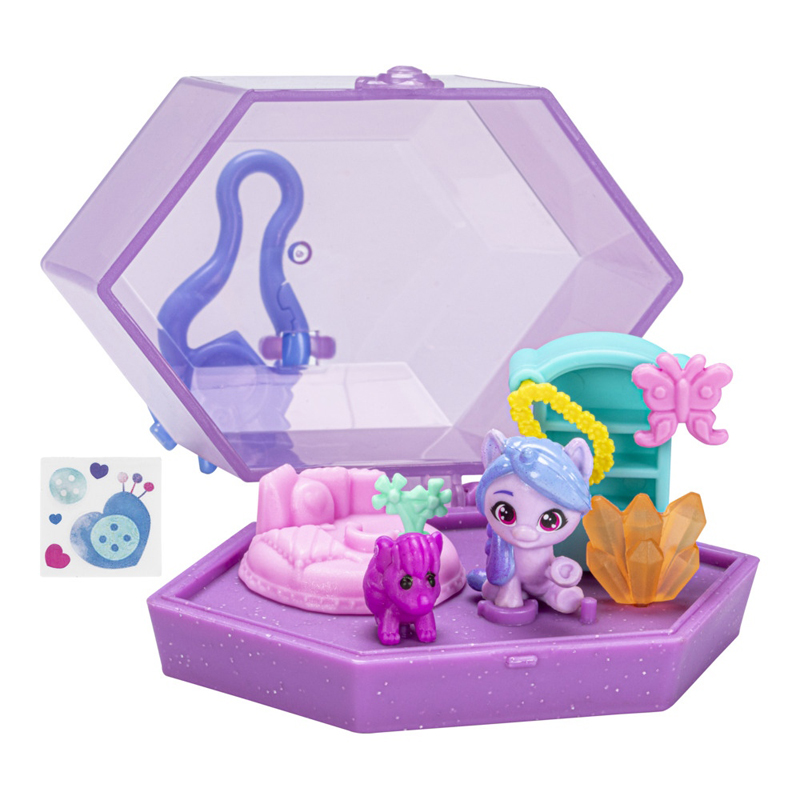 Hasbro My Little Pony Mini World Magic Crystal Keychain Izzy Moonbow