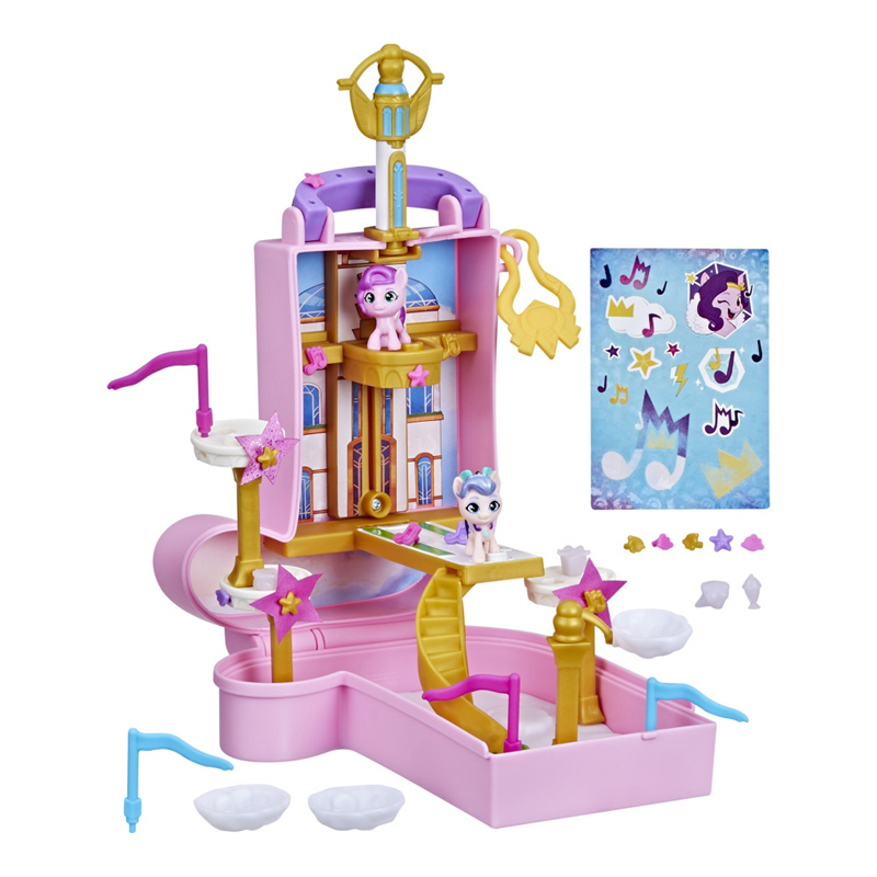 Hasbro My Little Pony Mini World Magic Compact Creation Zephyr Heights Toy Pipp Petals Pony