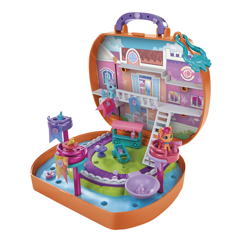 Λαμπάδα Hasbro My Little Pony Mini World Magic Compact Creation Maretime Bay Toy Sunny Starscout