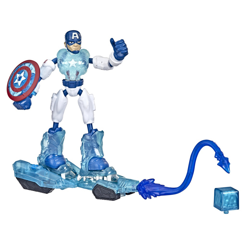 Hasbro Avengers Bend & Flex Φιγούρα 14.5cm Ice Mission Captain America