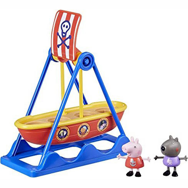 Λαμπάδα Hasbro Peppa Pig Swinging Pirate Ship F6296