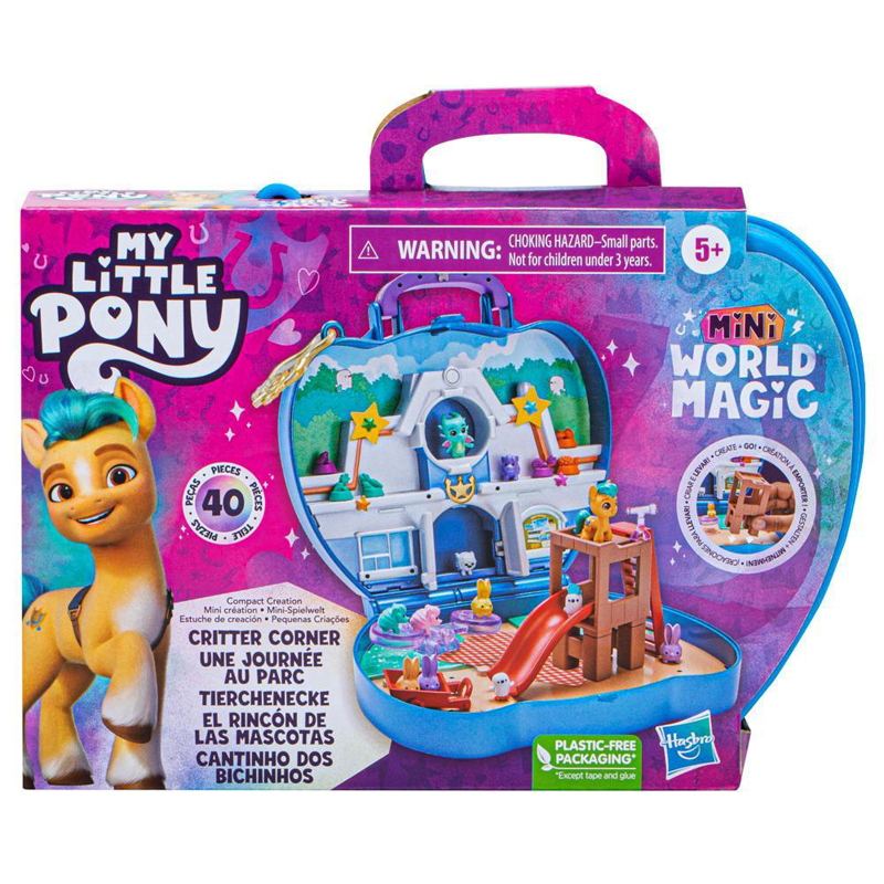 My Little Pony Toys Mini World Magic Critter Corner Compact Creation