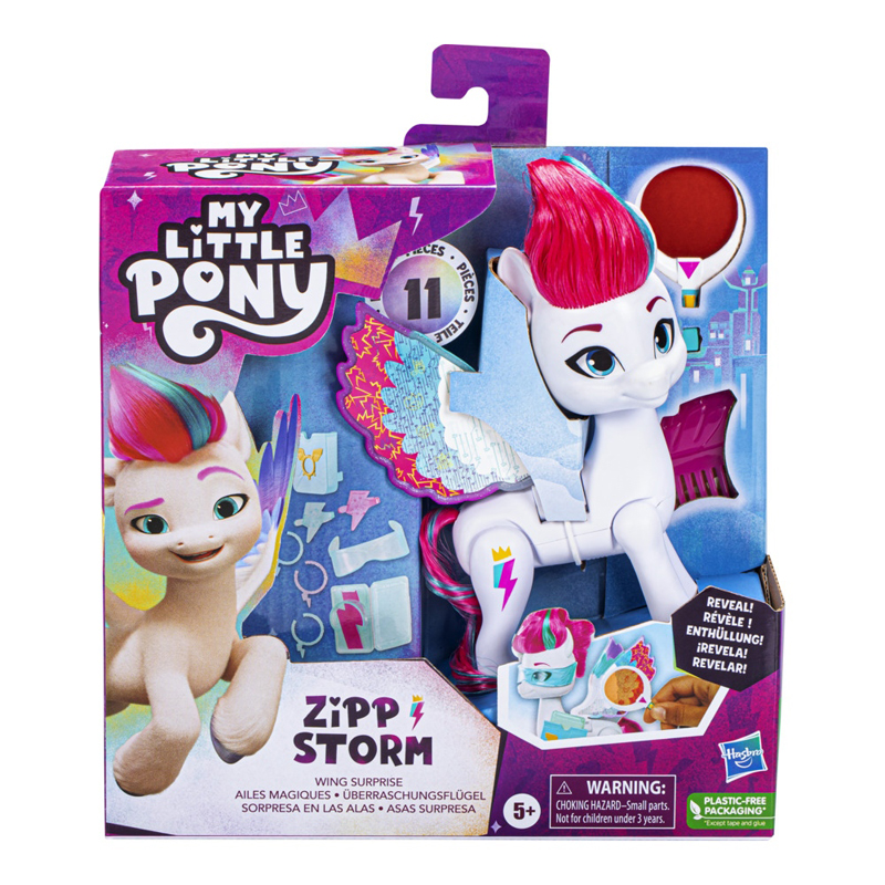 Hasbro My Little Pony Wings Surprise Zipp Storm 7cm