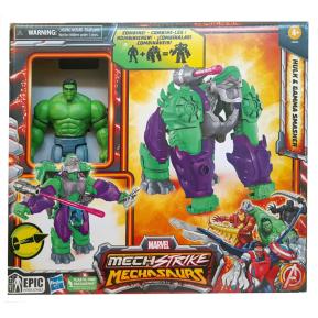 Hasbro Marvel Mech Strike: Mechasaurus - Hulk Action Figure 10cm F6600