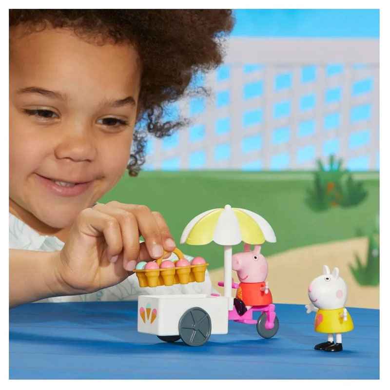 Hasbro Peppa Pig Peppa's Adventures Moments Peppa's Ice Cream Cart