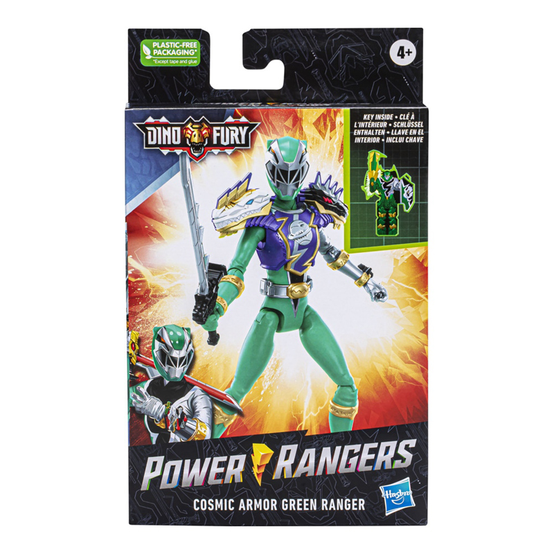 Hasbro Power Rangers Dino Fury Φιγούρα Green Ranger F8237