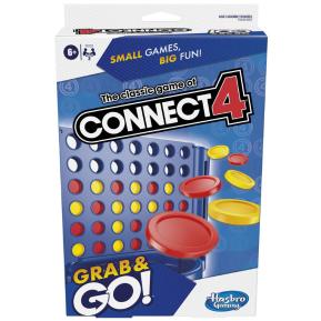 Hasbro Επιτραπέζιο Connect 4 Grab & Go F8253