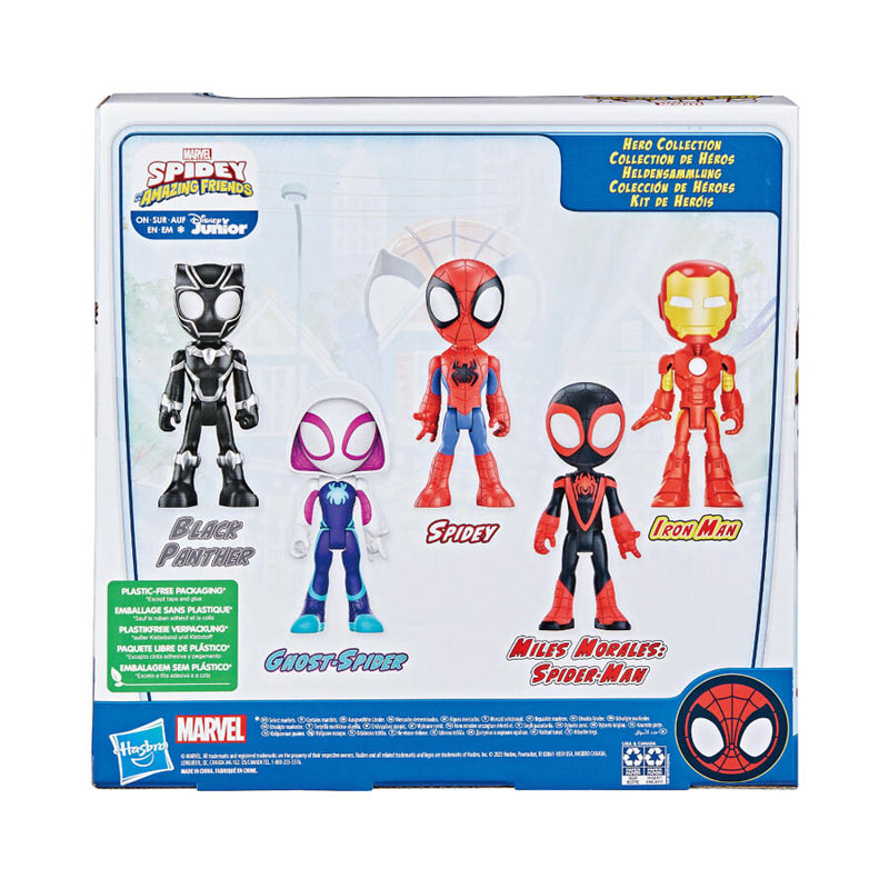 Hasbro Marvel Spidey and His Amazing Friends Heroe Collection Pack F8401