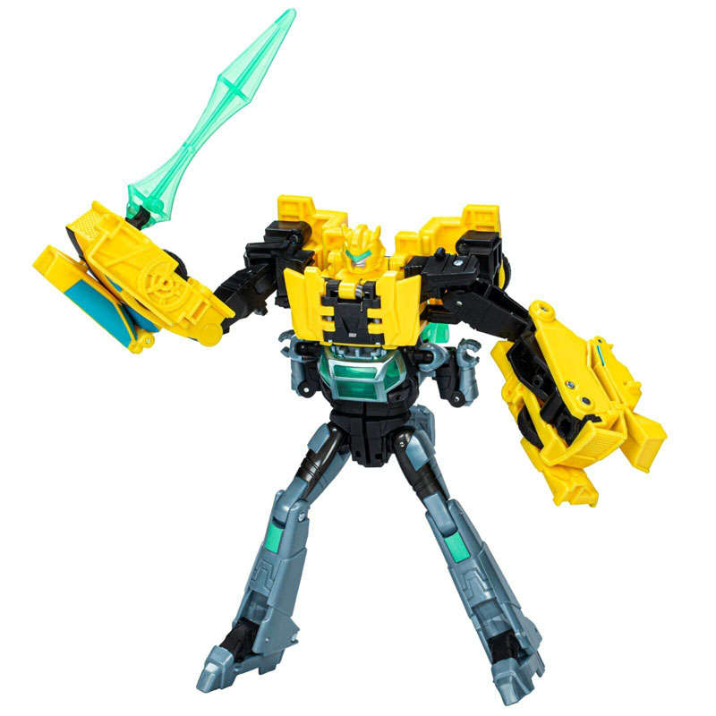 Hasbro Transformers EarthSpark Cyber-Combiner Set 2 Bumblebee & Mo Malto Action Figure F8439