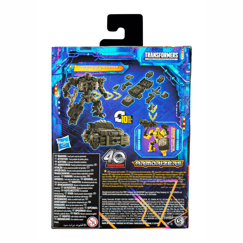Hasbro Transformers Generations Legacy United Deluxe Class Infernac Universe Magneous  14cm F8526