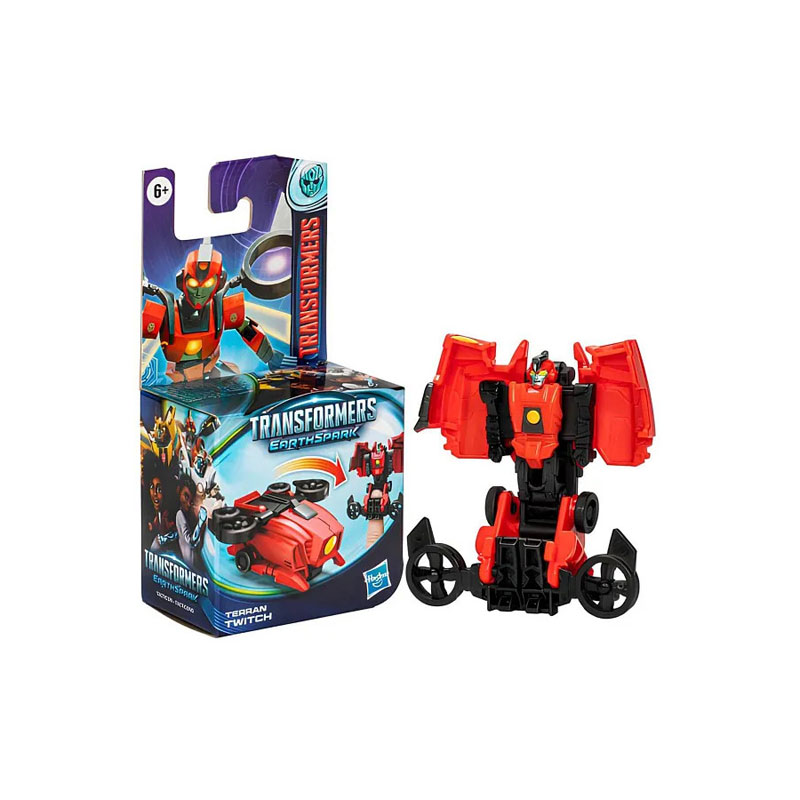 Hasbro Transformers EarthSpark Tacticon Terran Twitch 6cm