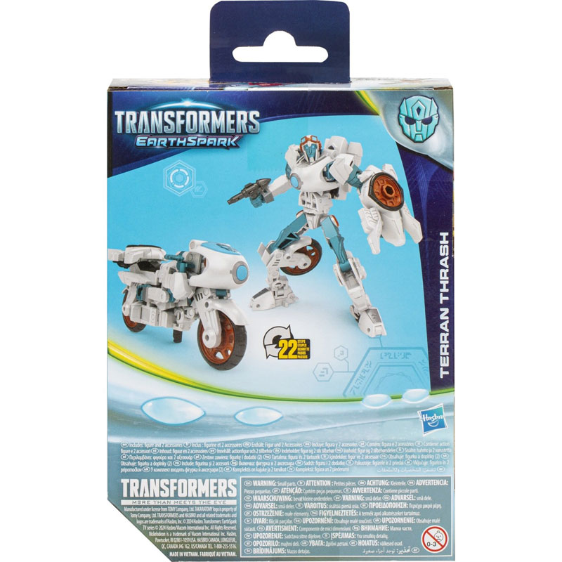Hasbro Transformer EarthSpark Deluxe Class Terran Trash 12cm