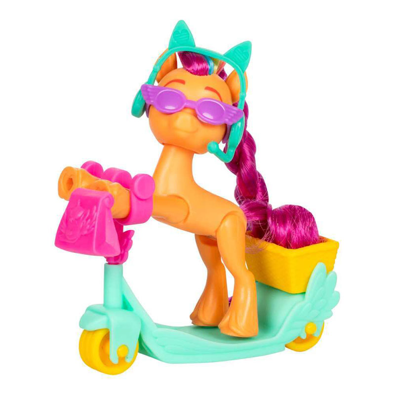 Hasbro My Little Pony Tell Your Tale Sunny Starscout 7,5 cm Rolling Scooter