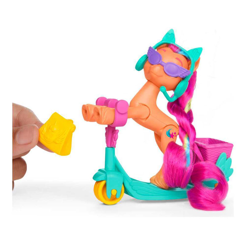 Hasbro My Little Pony Tell Your Tale Sunny Starscout 7,5 cm Rolling Scooter