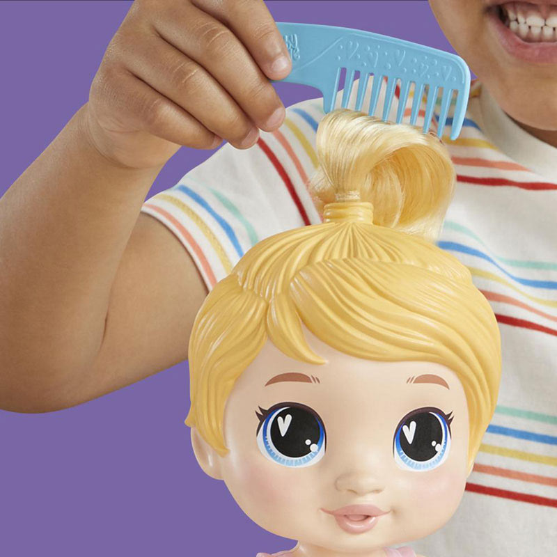 Λαμπάδα Hasbro Baby Alive Shampoo Snuggle Harper Hugs Blonde Hair Water Baby Doll 28cm F9119