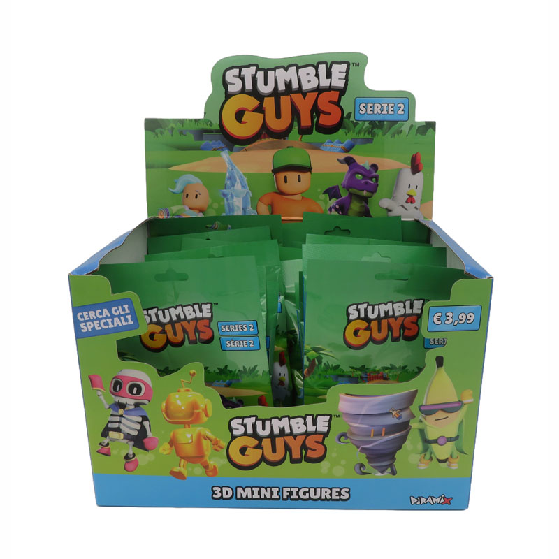 Just Toys Stumble Guys 3D Mini Figures 5cm Series 2 Σακουλάκι - Σχέδια 0437