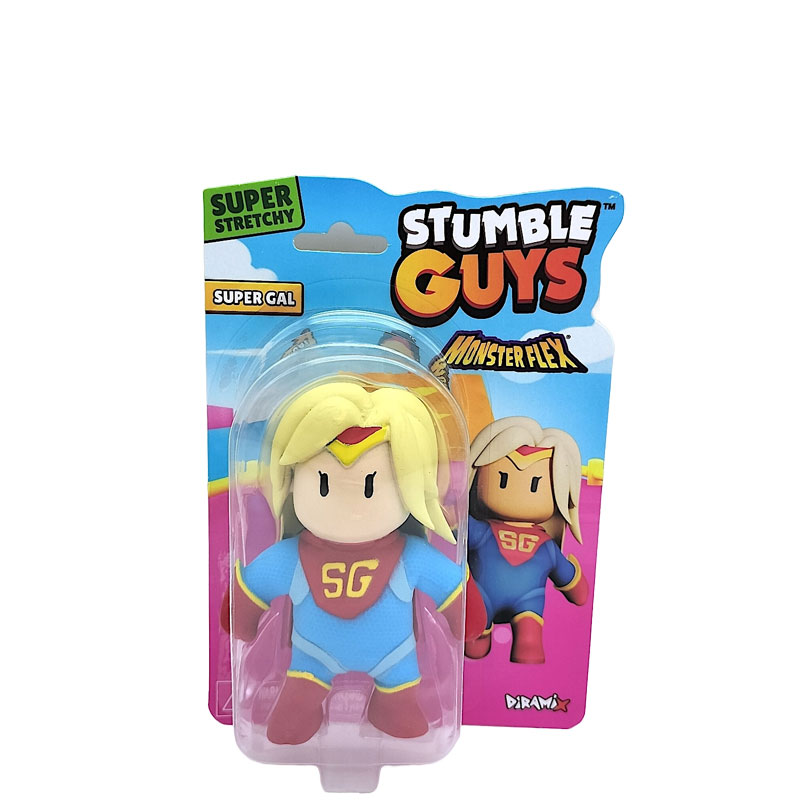 Just Toys Monsterflex Φιγούρες Stumble Guys 12cm Super Gal